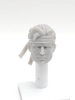 3d Printed TOMMY ARASHIKAGE VIETNAM STORM  SHADOW HEAD 1:12 6" GI Joe Classified - Image 1 of 2