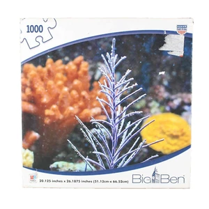 Big Ben NEW Sea Coral Picture 1,000 Piece Puzzle - Picture 1 of 7