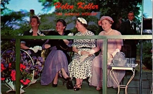 Vintage Postcard Helen Keller The Miracle Worker & Polly Thomson Ivy Green AL - Picture 1 of 3