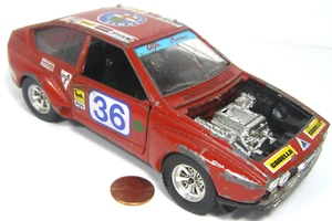 Burago Alfetta Corsa Rennwagen Maßstab 1:24 Italien 0144 schlechter Zustand - Bild 1 von 6
