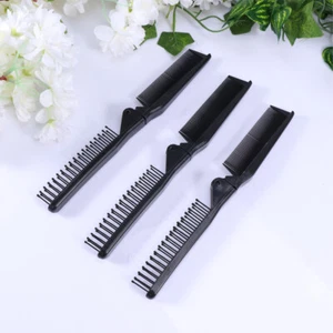 5 piezas peine antiestático plegable cepillo de viaje alisado para negro - Imagen 1 de 11