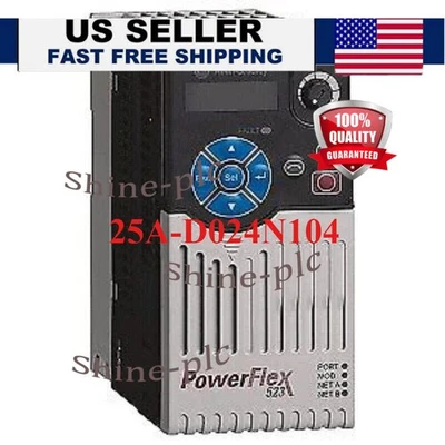 NEW 25A-D024N104 /B PowerFlex 523 AC Drive 11kW 15Hp Allen Bradley ! AB - Image 1 of 4