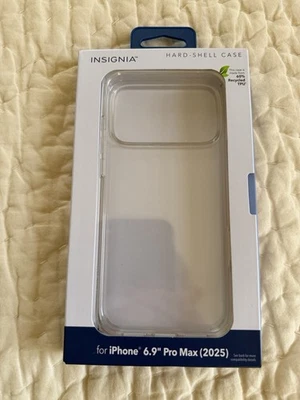 Insignia - Funda rígida para Apple iPhone 17 Pro Max - Transparente Foto 1 de 2