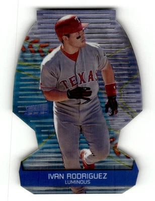 2000 Stadium Club Ivan Rodriguez 3 X 3 Luminous #2B - Image 1 of 2