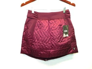 Mountain Hardwear XS NWT Plum Purple Trekkin Insulated Mini Skirt Pull On Winter - Picture 1 of 5