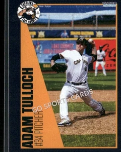 2025 Lake County Captains Adam Tulloch RC Rookie Guardians CAN Minor League - Picture 1 of 1
