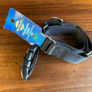 PetSafe Martingale Quick Snap Dog Collar 1" Large 13"-20" Black, New w/ Tags - Picture 1 of 5