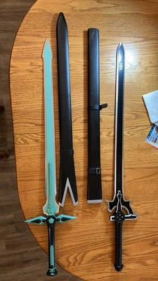 Espadas largas dobles Kirito’s SAO arte de espada en línea Foto 1 de 2