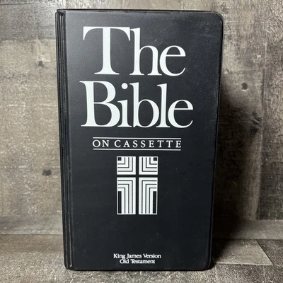 THE BIBLE ON CASSETTE/ KING JAMES OLD TESTAMENT/ FREE SHIPPING - Image 1 of 4