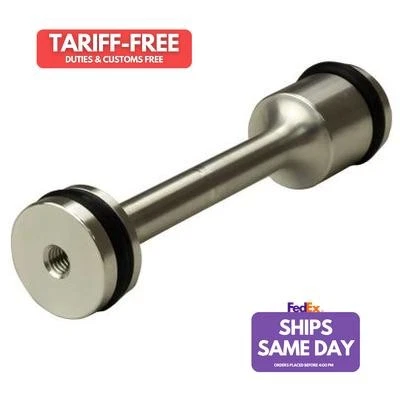 Moroso 25031, One Natural Aluminum Rear Oil Passage Plug Barbell Fits Gm Lt Gen- Foto 1 de 4