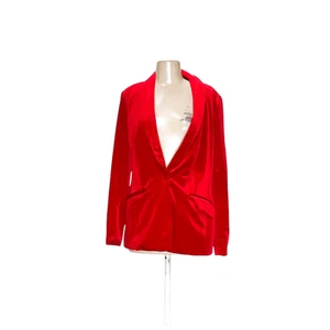 INC Red Blazer - Women's M - Picture 1 of 4