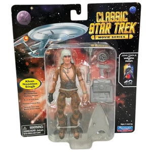 Classic Star Trek Movie Series Khan Noonian Singh Action Figure 2022 Playmates - Picture 1 of 8