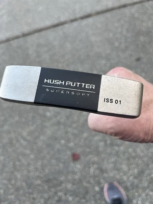 Nickent Hush Putter 34" Right Handed RH Golf Club Black Face Blade Model ISS 01 - Image 1 of 4