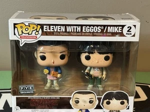 FUNKO POP STRANGER THINGS 2 PACK ELEVEN WITH EGGOS MIKE FYE EXCLUSIVE - Picture 1 of 4