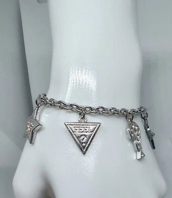 Guess 5 Charms Chain Bracelet  - Image 1 of 4