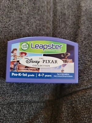 LEAPSTER Learning Game ~ The Disney PIXAR Collection ~ Cartridge ONLY - Image 1 of 2