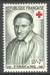 France 1958 Celebrating Red Cross in mounted mint - Picture 1 of 1