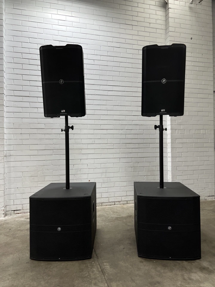 mackie speakers - image 1 of 4