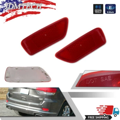 Rear Bumper Reflector Light For Jeep Grand Cherokee Compass 2011-2018 Left&Right - Image 1 of 4