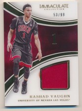 2016-17 Immac Collection Collegiate Immaculate Numbers Mem #30 Rashad Vaughn