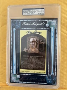2012 LEGENDS OF THE HALL RICH GOOSE GOSSAGE HISTORIC AUTOGRAPH PSA 10 47/89 - Picture 1 of 2