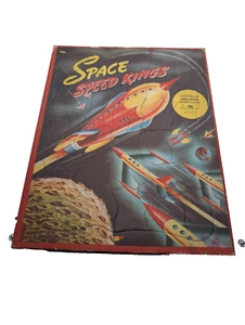 1950s Space Speed Kings Captain Universe Picture Puzzle MCM ATOMIC VINTAGE - Picture 1 of 12