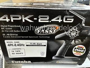 RARE! VINTAGE Futaba 4PK R604FS Controller SET BOX YELLOWED - Picture 1 of 2