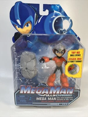 Figura de acción de juguete Mega Man Drill Man serie Deluxe completamente cargada NUEVO Foto 1 de 2