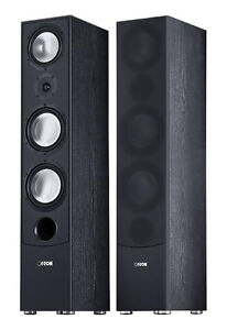 Canton GLE 490.2 schwarz (Stückpreis) Lautsprecher (150 W Leistung, 4...8 Ohm) 