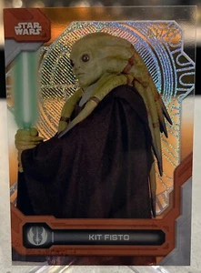 KIT FISTO 2024 Topps Star Wars High Tek THRONE ROOM ORANGE 03/25 - Picture 1 of 1