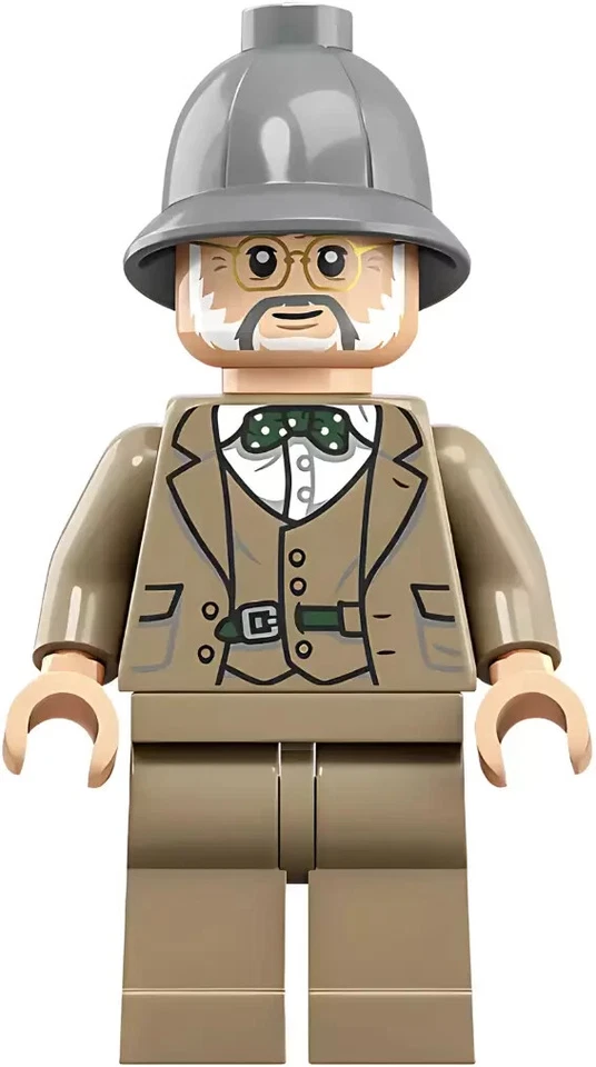 LEGO Professor Henry Jones Sr. Minifigura 77102 Indiana Jones y la Última Cruzada Foto 1 de 2