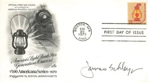 1612 $5 RAILROAD LANTERN - Signed by stamp designer - Picture 1 of 1