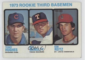1973 Topps High # Terry Hughes Bill McNulty Ken Reitz #603 Rookie RC