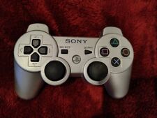 Manette Pad Officielle Sony PlayStation 3 Ps3 Dual shock Sixaxis Silver Grise...