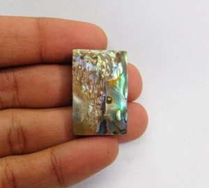 Top Gorgeous 100% Natural Abalone Shell Cabochon Loose Gemstone 50 Cts. ME-5175 - Picture 1 of 4