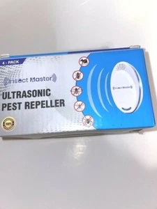 Insect Master Ultrasonic Pest Repeller, 120 Volt, 4 pack, M2313 - Picture 1 of 4