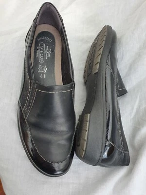 Mocasines Anatomic Fly Flot Suave Comfort para mujer de cuero negro talla 41/ UK8 Foto 1 de 4