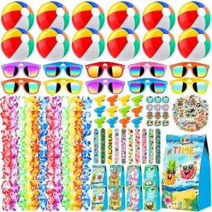 Joycover Pool Party Favors Beach Party Favors 122 PCS Hawaiian Pool Beach Par... - Picture 1 of 7