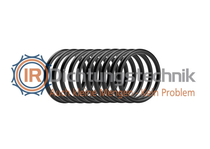 MARKENLOS O-Ring Nullring Rundring 12,0 x 1,0 mm Viton® 75 Shore A schwarz (10 St.)