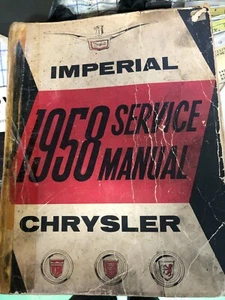 1958 Chrysler Imperial Service Manual - Bild 1 von 3