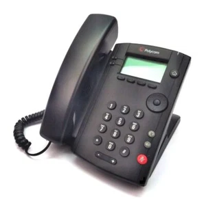Polycom VVX 101 Desktop Wall Mountable IP SIP POE Media Phone 2200-40250-025 - Picture 1 of 5