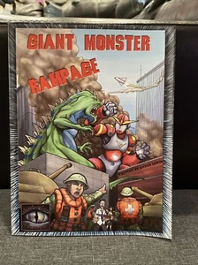 Giant Monster Rampage Wargame Manual Mystic Eye Games 2002 NM/EX** - Picture 1 of 2