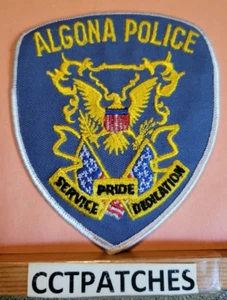 ALGONA, WASHINGTON POLICE SHOULDER PATCH WA - Picture 1 of 2