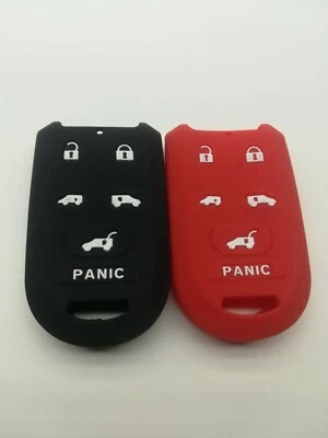 2*Cubierta de llave remota de silicona para Honda Odyssey 2005 2006 2007 2008 2009 2010 Foto 1 de 4