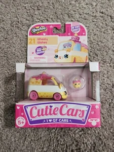 SHOPKINS CUTIE CARS SERIES 1 #21 WHEELY WISHES DIE CAST CAR New Sealed Free Ship - Picture 1 of 2