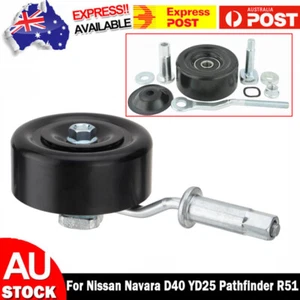 Belt Tensioner Idler Pulley Assembly for Nissan Navara D40 YD25 Pathfinder R51 - Picture 1 of 12