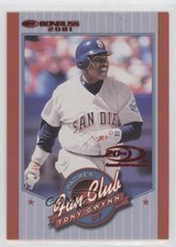 2001 Donruss Fan Club Tony Gwynn #218 HOF