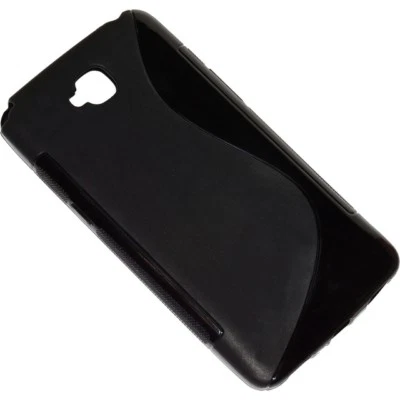 SSYL CUSTODIA SILICON S-LINE COVER TPU CASE LG OPTIMUS G PRO LITE DUAL D686 NERO - Immagine 1 di 4