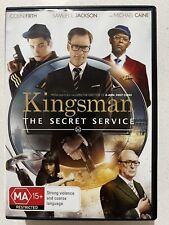 ( Kingsman The Secret Service PAL DVD R4 Movie Samuel L Jackson No Scratches