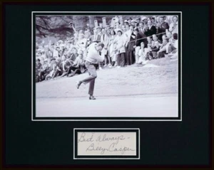 Billy Casper Signed Framed 11x14 Photo Display JSA - Picture 1 of 2